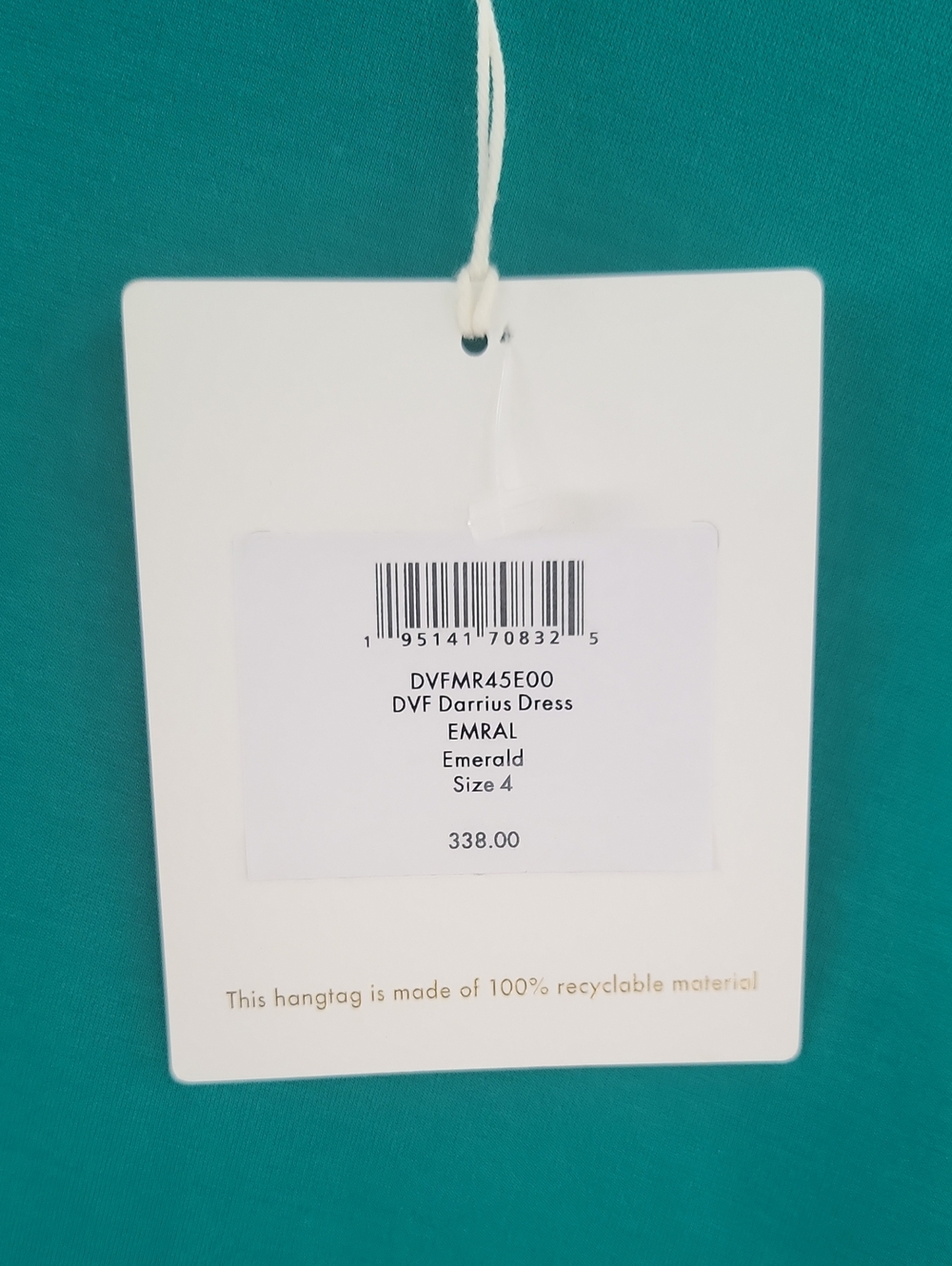 Diane Von Furstenburg The Darrius Dress Sheath Dress Bodycon Sz 4 - Picture 7 of 13